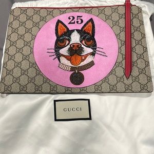 Gucci pouch, with Bosco patch
